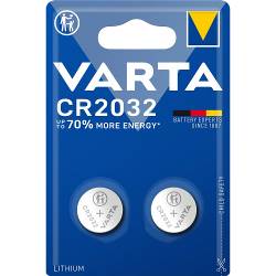 Varta 6032101402 CR2032 Lithium Blister 2