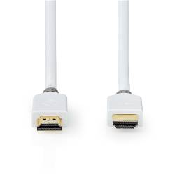 Nedis CVBW34000WT15 High Speed ??HDMI™-Kabel met Ethernet | HDMI™ Connector | HDMI™ Connector | 4K@60Hz | 18 Gbps | 1...