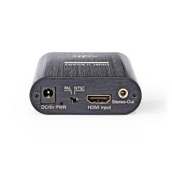 Nedis VCON3459AT HDMI™-Converter | HDMI™ Input | Scart Female | 1-weg | 480i | 999 Gbps | Metaal | Antraciet