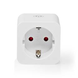 Nedis WIFIP121FWT SmartLife Smart Stekker | Wi-Fi | Energiemeter | 3680 W | Type F (CEE 7/3) | -10 - 45 °C | Android™...