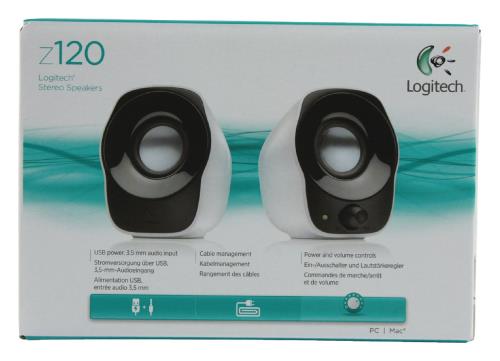 Logitech 980-000513 Z120 stereo luidsprekers 1,2 W