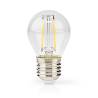 Nedis LBFE27G451 LED-Filamentlamp E27 | G45 | 2 W | 250 lm | 2700 K | Warm Wit | Aantal lampen in verpakking: 1 Stuks