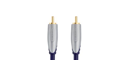 Bandridge SAL4110 Topkwaliteit Audiokabel voor Subwoofer 10.0 m
