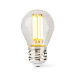 Nedis LBFE27G453 LED-Filamentlamp E27 | G45 | 7 W | 806 lm | 2700 K | Warm Wit | Aantal lampen in verpakking: 1 Stuks