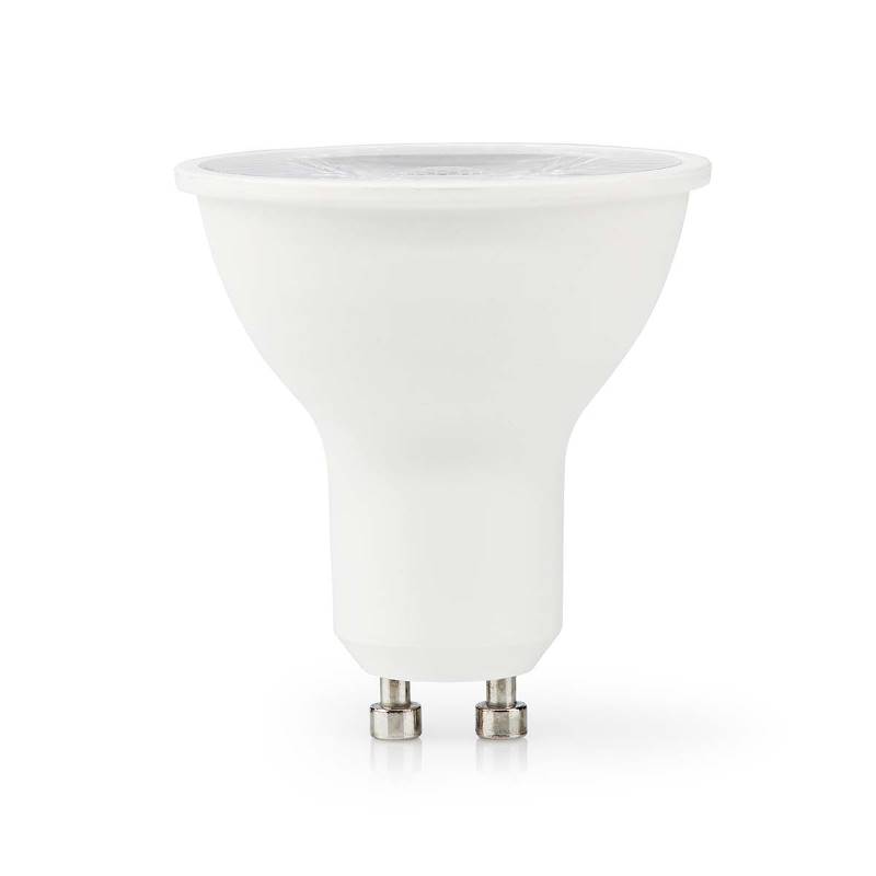 Nedis LBGU10P166P3 LED-Lamp GU10 | Spot | 4.5 W | 345 lm | 2700 K | Warm Wit | Aantal lampen in verpakking: 3 Stuks