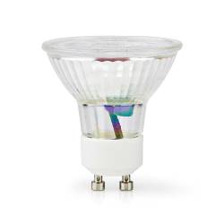 Nedis LBGU10P165 LED-Lamp GU10 | Spot | 4.5 W | 345 lm | 4000 K | Koel Wit | Aantal lampen in verpakking: 1 Stuks