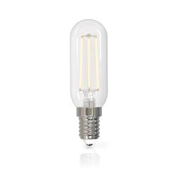 Nedis LBE14T251 LED-Lamp E14 | T25 | 4 W | 470 lm | 2700 K | Warm Wit | Doorzichtig | 1 Stuks