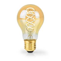 Nedis LDBTFE27A60 LED-Filamentlamp E27 | A60 | 3.8 W | 250 lm | 2100 K | Extra Warm Wit | Aantal lampen in verpakking...