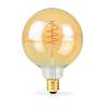 Nedis LBE27G95GD LED-Filamentlamp E27 | G95 | 3.8 W | 250 lm | 2100 K | Extra Warm Wit | Aantal lampen in verpakking:...