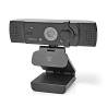 Nedis WCAM120BK Webcam | Full HD@60fps / 4K@30fps | Automatische Scherpstelling | Ingebouwde Microfoon | Zwart