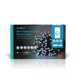 Nedis WIFILX01C84 SmartLife Decoratieve LED | Wi-Fi | RGB | 84 LED's | 10.0 m | Android™ / IOS