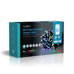 Nedis WIFILX01C168 SmartLife Decoratieve LED | Wi-Fi | RGB | 168 LED's | 20.0 m | Android™ / IOS