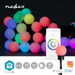 Nedis WIFILP02C48 SmartLife Decoratieve LED | Wi-Fi | RGB | 48 LED's | 10.8 m | Android™ / IOS