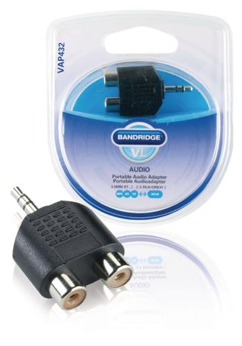 Bandridge VAP432 Draagbare Audio Adapter