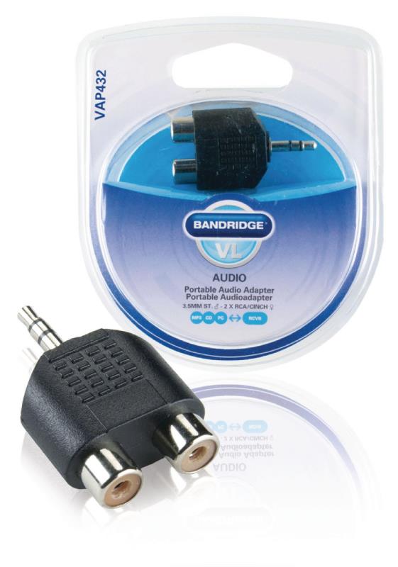 Bandridge VAP432 Draagbare Audio Adapter