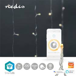 Nedis WIFILXC01W200 SmartLife Decoratieve LED | Wi-Fi | Warm Wit | 200 LED's | 3.00 m | Android™ / IOS
