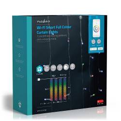 Nedis WIFILXC01C180 SmartLife Decoratieve LED | Wi-Fi | RGB | 180 LED's | 3 m | Android™ / IOS