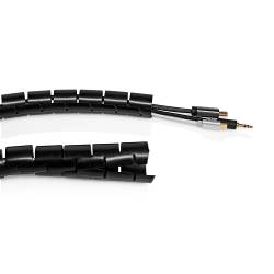 Nedis CMSW2832BK200 Kabelmanagement | Sleeve | 2.00 m | 1 Stuks | Maximale kabeldikte: 32 mm | PE | Zwart