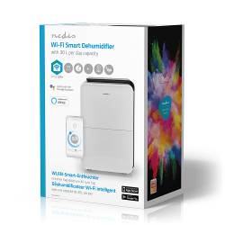 Nedis DEHU30WTW SmartLife Luchtontvochtiger | Wi-Fi | 30 l/Dag | Ontvochtiging / Continu / Was drogen / Ventilatie | ...