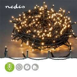 Nedis CLLS320 Decoratieve Verlichting | Koord | 320 LED's | Warm Wit | 24.00 m | Licht effecten: 7 | Binnen & Buiten ...