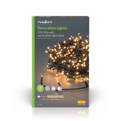Nedis CLLS320 Decoratieve Verlichting | Koord | 320 LED's | Warm Wit | 24.00 m | Licht effecten: 7 | Binnen & Buiten ...