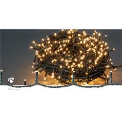 Nedis CLLS720 Decoratieve Verlichting | Koord | 720 LED's | Warm Wit | 54.00 m | Licht effecten: 7 | Binnen & Buiten ...