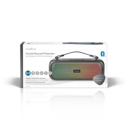 Nedis SPBB316BK Bluetooth® Party Boombox | 4.5 hrs | 2 | 30 W | Media afspeelmogelijkheden: AUX / USB | IPX5 | Koppel...