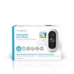 Nedis WIFICBO30WT SmartLife Camera voor Buiten | Wi-Fi | 1920x1080 | IP65 | Max. batterijduur: 6 Maanden | Cloud opsl...