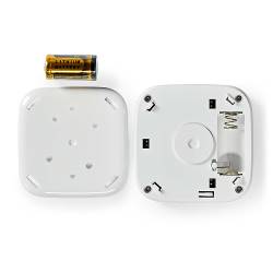 Nedis WIFIDS20WT SmartLife Rookmelder | Wi-Fi | Batterij Gevoed | Levenscyclus sensor: 10 Jaar | EN 14604 | Max. batt...