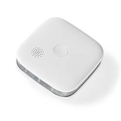 Nedis WIFIDS20WT SmartLife Rookmelder | Wi-Fi | Batterij Gevoed | Levenscyclus sensor: 10 Jaar | EN 14604 | Max. batt...