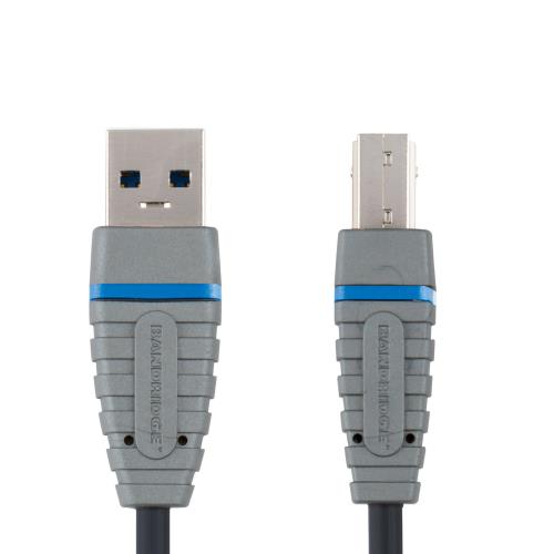 Bandridge BCL5102 SuperSpeed USB 3.0 Apparaatkabel 2.0 m