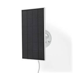 Nedis SOLCH10WT Zonnepaneel | 4.5 V DC | 0.5 A | Micro-USB | Kabellengte: 3.00 m | Accessoire voor: WIFICBO30WT