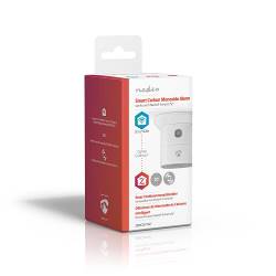 Nedis ZBDCO11WT SmartLife CO Detector | Zigbee 3.0 | Batterij Gevoed | Levenscyclus sensor: 10 Jaar | EN 50291 | Andr...