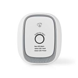 Nedis ZBDG11CWT SmartLife Gasdetector | Zigbee 3.0 | Netvoeding | Levenscyclus sensor: 5 Jaar | EN 50194-1:2009 | And...