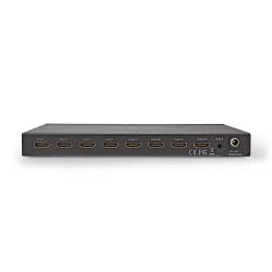 Nedis VMAT3494AT HDMI™ Matrix-Switch | 4 x 4-Poorts poort(en) | DC Power / 1x RS232 / 4x HDMI™ Input | 4x HDMI™ Outpu...