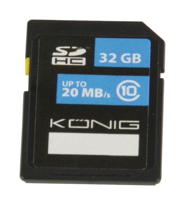 König CSSDHC32GB SDHC geheugenkaart Class 10 32 GB
