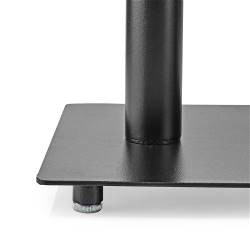 Nedis SPMT2900BK Speakerbeugel | Universeel | Standaard | 10 kg | Vast | Staal | Zwart