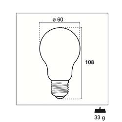 Century INSG3-122730 LED Lamp E27 | 11W | 1521 lm | 3000K