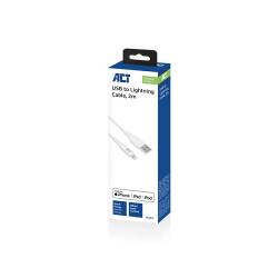 Act Usb lightning cable voor apple 2.0m (2)