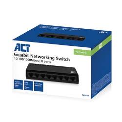 Act 10/100/1000 mbps networking switch 8 ports (3)