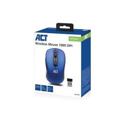 Act Wireless mouse blauw 1000/1200/1600dpi (4)