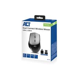 Act Dual-connect wireless mouse usb-a & usb-c 1000/1600/2000/2400 dpi (4)