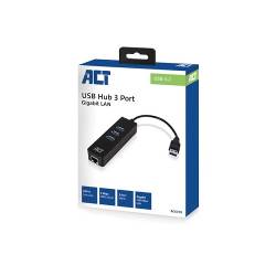 Act Usb 3.2 gen1 hub 3 port met gigabit network port (4)