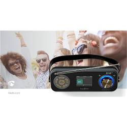 Nedis RDDB5200BK DAB+ Radio | Tafelmodel | DAB+ / FM | 2.4 " | Kleurenscherm | Batterij Gevoed / Netvoeding | Digitaa...