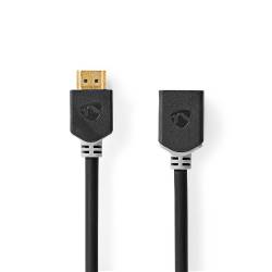 Nedis CVBW34090AT10 High Speed ??HDMI™-Kabel met Ethernet | HDMI™ Connector | HDMI™ Female | 4K@60Hz | ARC | 18 Gbps ...