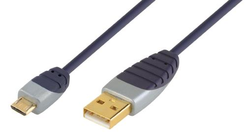 Bandridge SCL4902 Topkwaliteit Micro USB-B-kabel 2.0 m