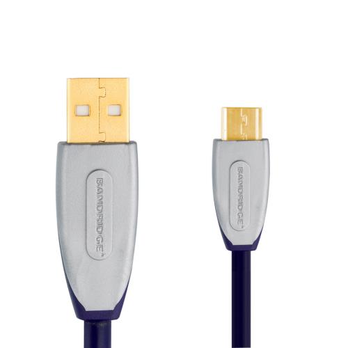 Bandridge SCL4902 Topkwaliteit Micro USB-B-kabel 2.0 m