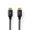 Nedis CVTB35000GY30 Ultra High Speed ??HDMI™-Kabel | HDMI™ Connector | HDMI™ Connector | 8K@60Hz | 48 Gbps | 3.00 m |...