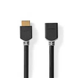 Nedis CVBW35090AT10 High Speed ??HDMI™-Kabel met Ethernet | HDMI™ Connector | HDMI™ Female | 8K@60Hz | eARC | 48 Gbps...