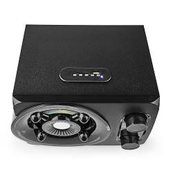 Nedis GSPR41021BK Gaming Speaker | Speaker-kanalen: 2.1 | Netvoeding | 3,5 mm Male | 75 W | LED | Volumebediening